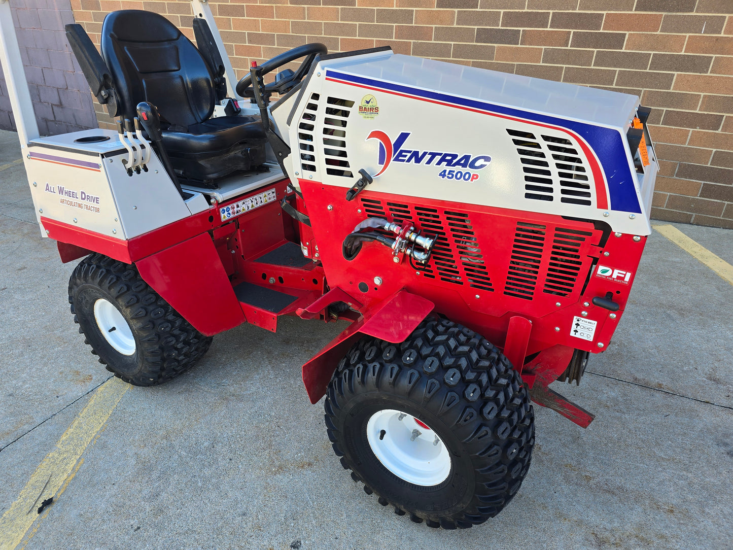 2018 Ventrac 4500P W/3 Point Hitch